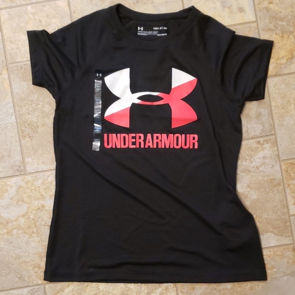 Under Armour Other - Girls Solid Big Logo Short Sleeve T-Shirt